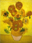 "Sunflowers" by Vincent Van Gogh